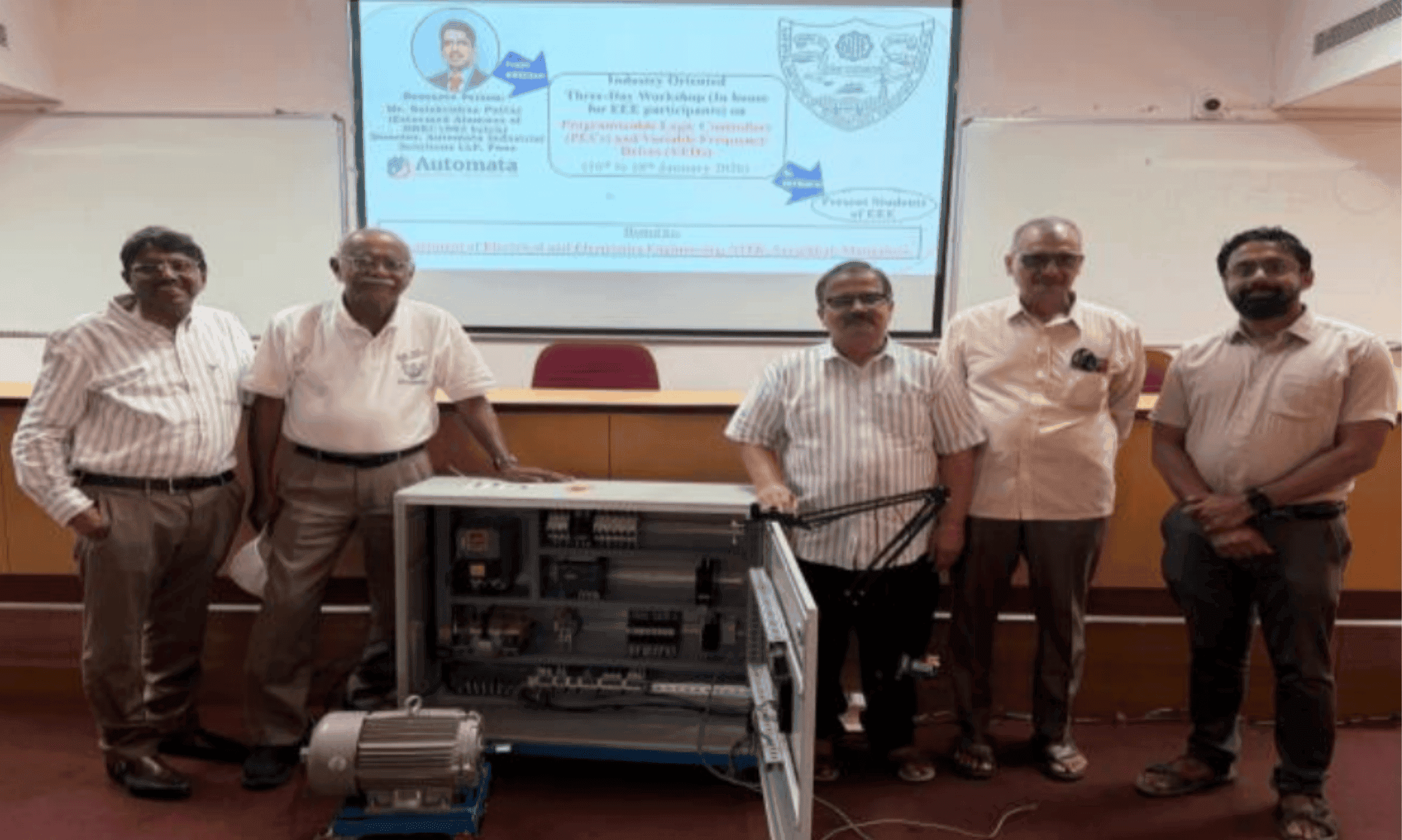 Industry-Oriented Workshop on PLCs & VFDs